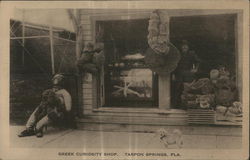 Greek Curiosity Shop Tarpon Springs, FL Postcard Postcard Postcard