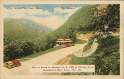 The Pinnacle, Where Three States Meet Cumberland Gap, TN Postcard Postcard Postcard