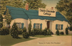 Dutch Chocolate Cottage Columbus, OH Postcard Postcard Postcard