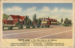 Penn-Daw Hotel Postcard