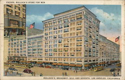 Bullock's Store for Men Los Angeles, CA Postcard Postcard Postcard