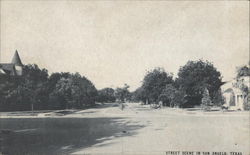 Street Scene San Angelo, TX Postcard Postcard Postcard