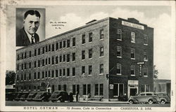 Hotel Ortman Postcard