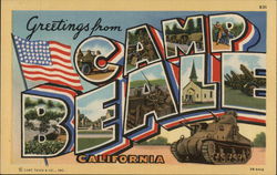 Camp Beale Postcard