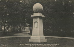 Haystack Monument, Mission Park Williamstown, MA Postcard Postcard Postcard