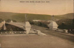 French King Bridge Millers Falls, MA Postcard Postcard Postcard