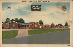 Tar Heel Court Postcard