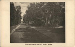 Hancock Point Maine Postcard Postcard Postcard