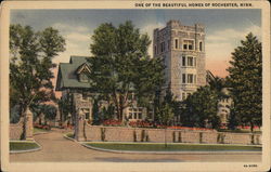 One of the Beautiful Homes of Rochester Minnesota Postcard Postcard Postcard