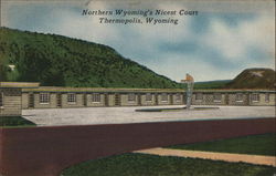 Rainbow Court Postcard