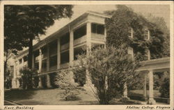 Hollins College - East Building Roanoke, VA Postcard Postcard Postcard