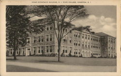 Home Economics Building, Rhode Island State College Postcard