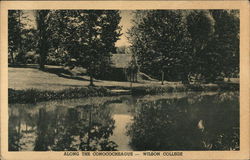 Along the Conococheague - Wilson College Chambersburg, PA Postcard Postcard Postcard
