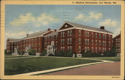 Medical Detachment Fort Meade, MD Postcard Postcard Postcard