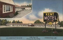 Kent Motel Stevensville, MD Postcard Postcard Postcard