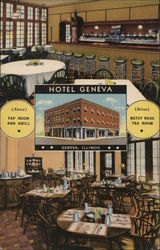 Hotel Geneva Illinois Postcard Postcard Postcard