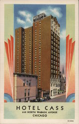 Hotel Cass Chicago, IL Postcard Postcard Postcard