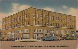 McLemore Hotel - Home of the Hereford Albany, TX Postcard Postcard Postcard