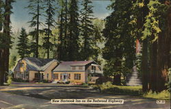 New Hartsook Inn on the Redwood Highway Richardson Grove, CA Postcard Postcard 