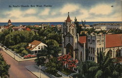 St. Paul's Church Key West, FL Postcard Postcard Postcard