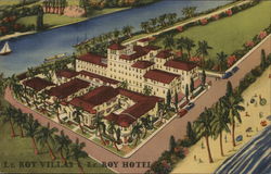LeRoy Hotel and Villas Postcard