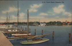 Yacht Basin Water View Postcard