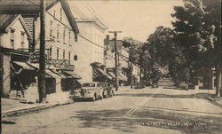 Main Street View Delhi, NY Postcard Postcard Postcard