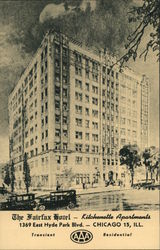The Fairfax Hotel Chicago, IL Postcard Postcard Postcard