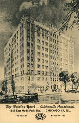 The Fairfax Hotel Postcard