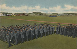 Drill, Lackland Air Force Base Postcard