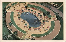 Hotel National de Cuba - Cabana Sun Club and Swimming Pool Havana, Cuba Postcard Postcard Postcard