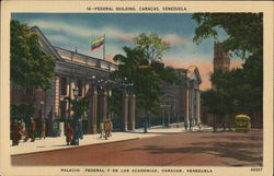 Federal Building Caracas, Venezuela South America Postcard Postcard Postcard