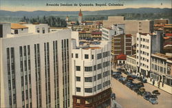 Jimenez de Quesada Avenue Bogota, Colombia South America Postcard Postcard Postcard