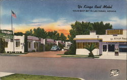 Ye Kings Rest Motel Postcard