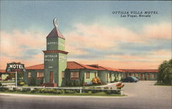 Ottilia Villa Motel Las Vegas, NV Postcard Postcard Postcard