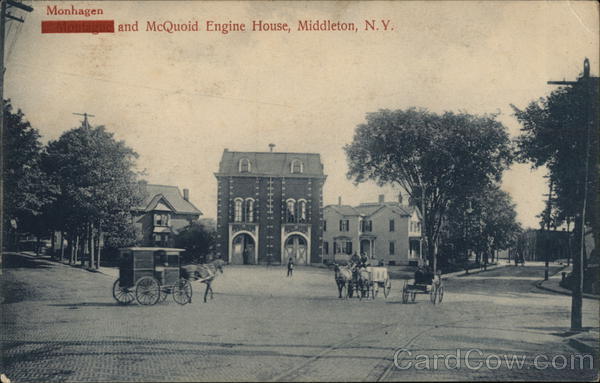 Monhagen and McQuoid Engine House Middletown New York