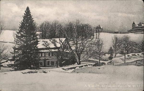 Winter Scene Callicoon Center New York
