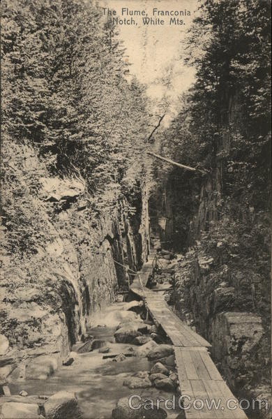 The Flume Franconia Notch New Hampshire