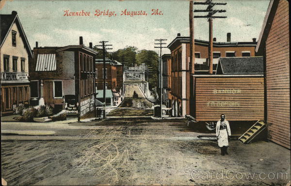 Kennebec Bridge Augusta Maine