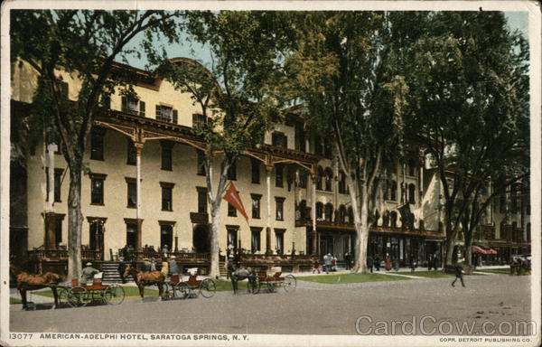 American-Adelphi Hotel Saratoga Springs New York
