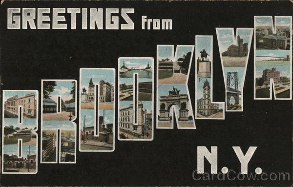 Greetings From Brooklyn, N.Y. New York