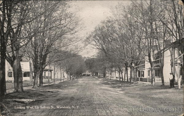 Sullivan Street Looking West Wurtsboro New York