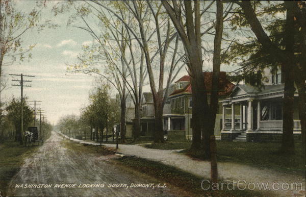 Washington Avenue looking South Dumont New Jersey