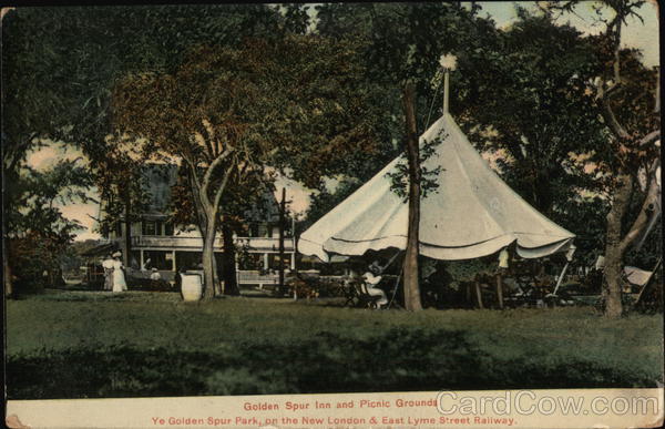 Ye Golden Spur Park - Golden Spur Inn and Picnic Grounds New London Connecticut