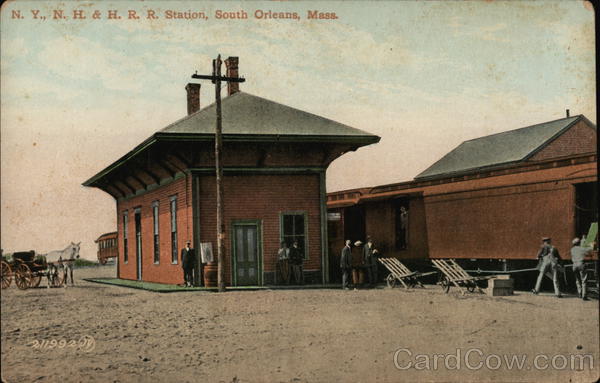 N. Y., N. H. & H. R. R. Station South Orleans Massachusetts