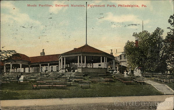 Music Pavilion, Belmont Mansion, Fairmount Park Philadelphia Pennsylvania