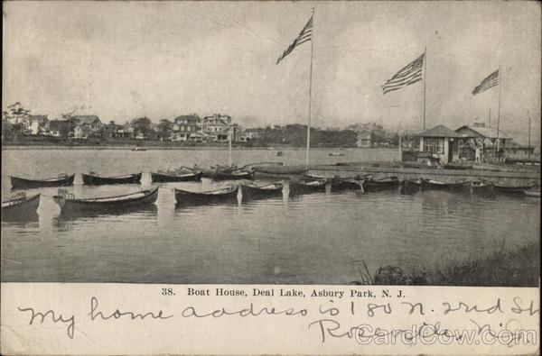 Boat House, Deal Lake Asbury Park New Jersey