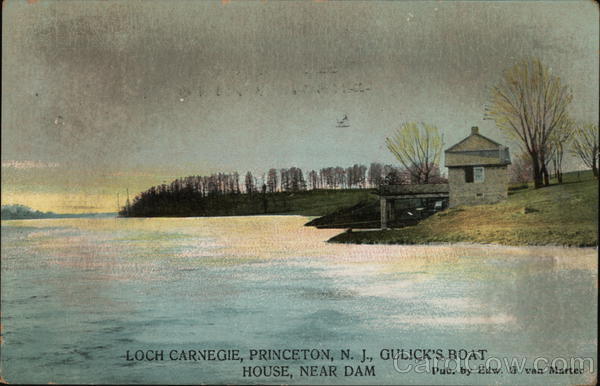 Gulick's Boat House, Loch Carnegie Princeton New Jersey