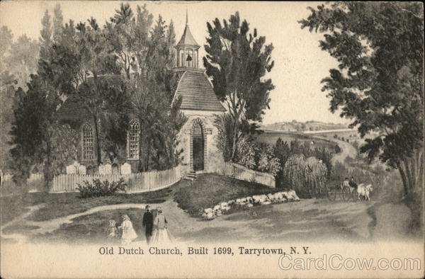 Old Dutch Church built in 1699 Tarrytown New York