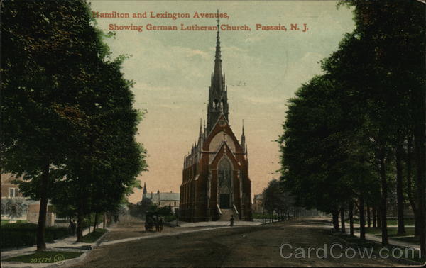 Hamilton and Lexington Avenues Passaic New Jersey